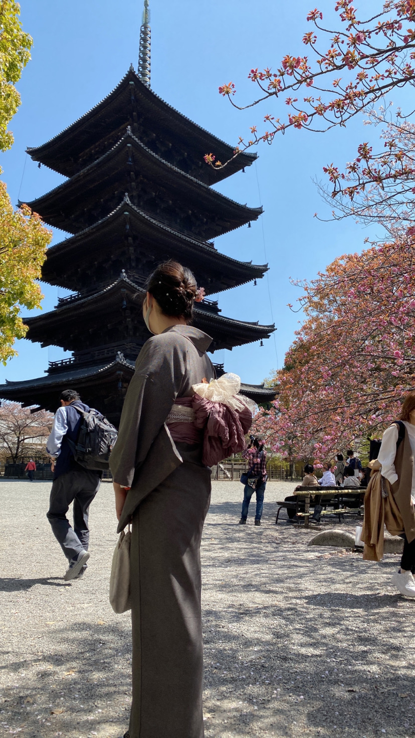 京都といえば五重塔